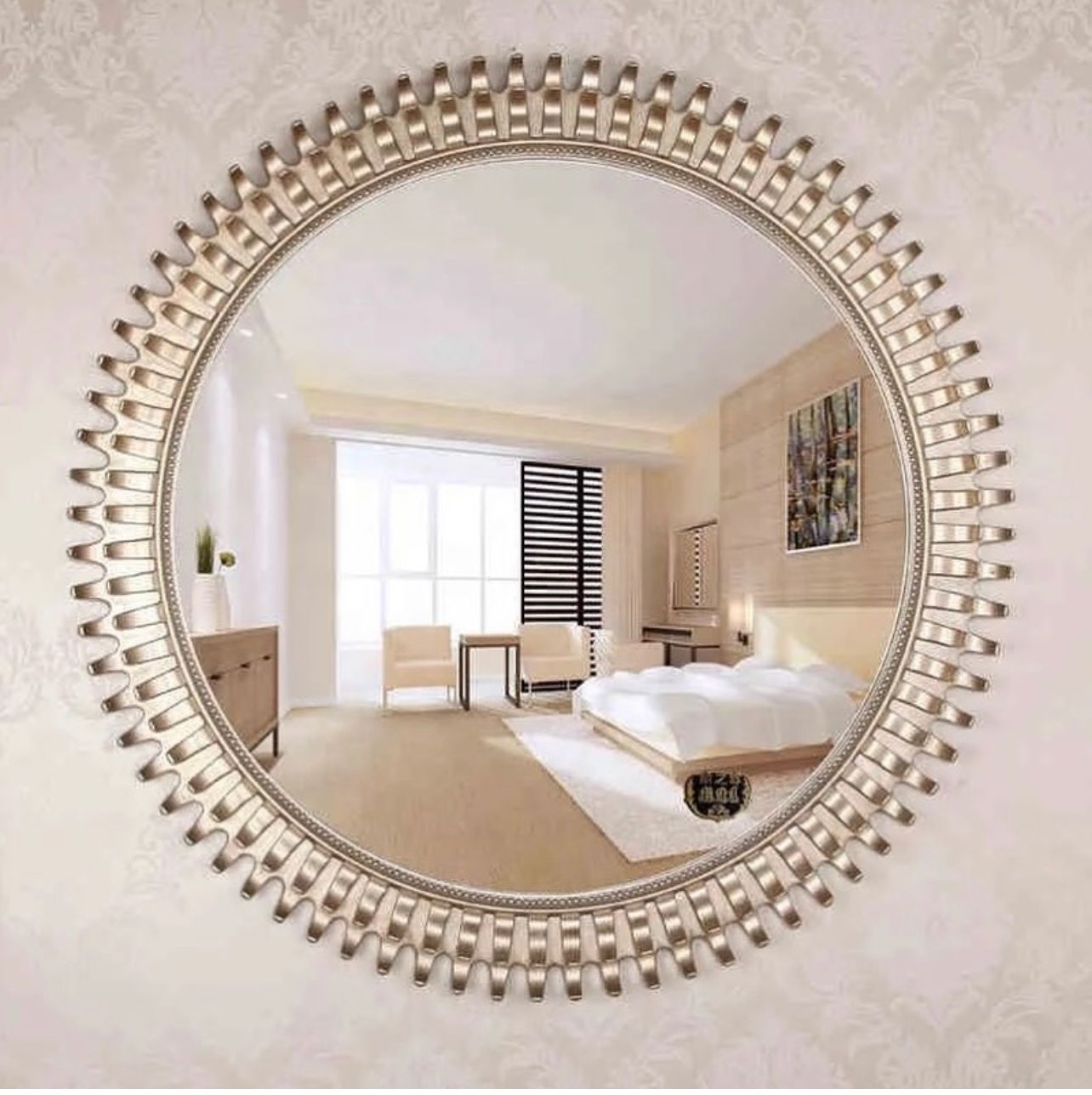 Amelia Round Mirror