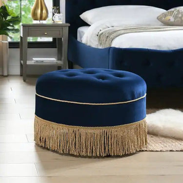 Tassle Ottoman