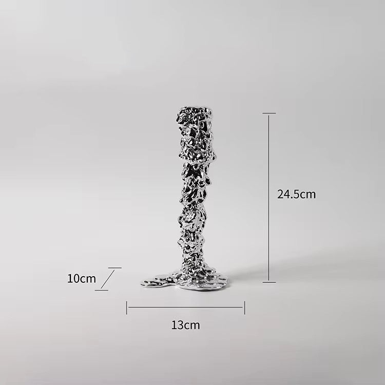 Silver Candle Holder