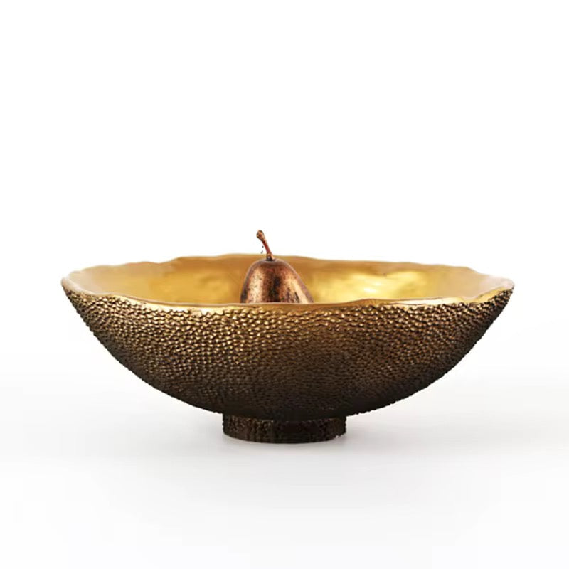Metal Gold Bowl