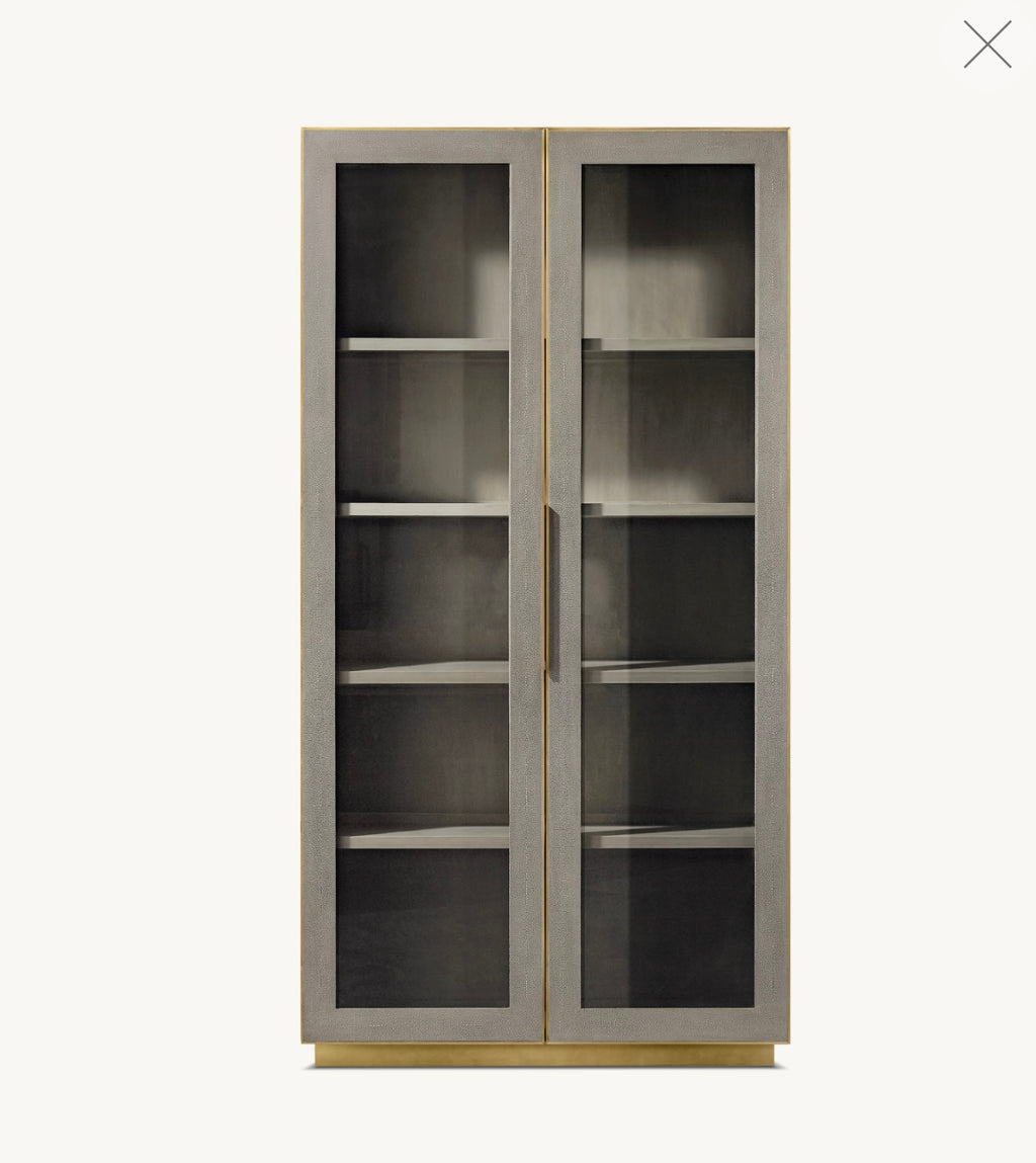 Freya Shagreen Cabinet