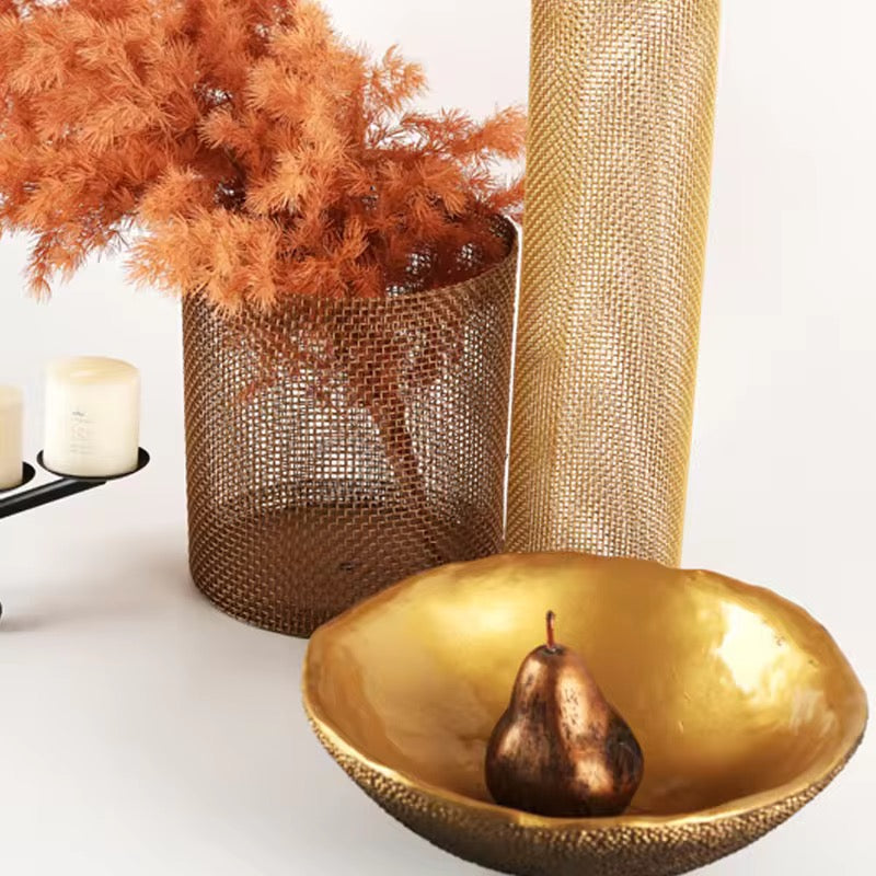 Metal Gold Bowl