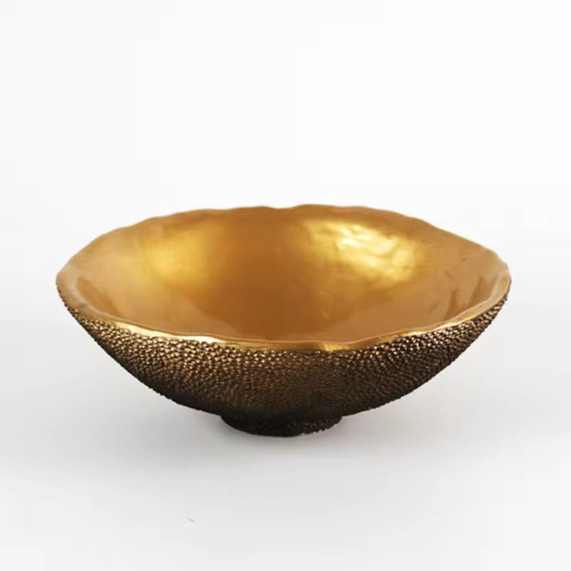 Metal Gold Bowl