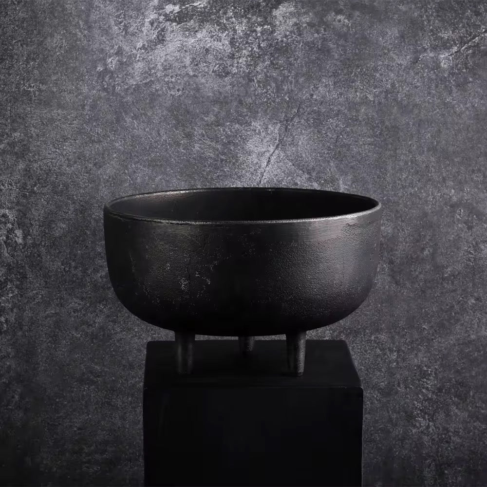 Decorative Black Bowl