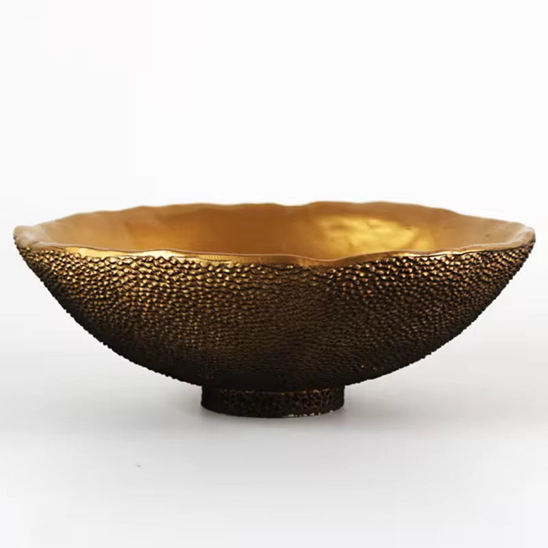 Metal Gold Bowl
