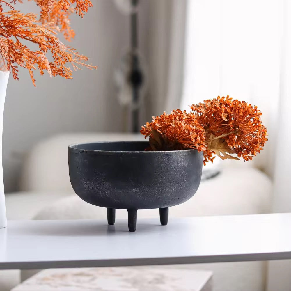 Decorative Black Bowl
