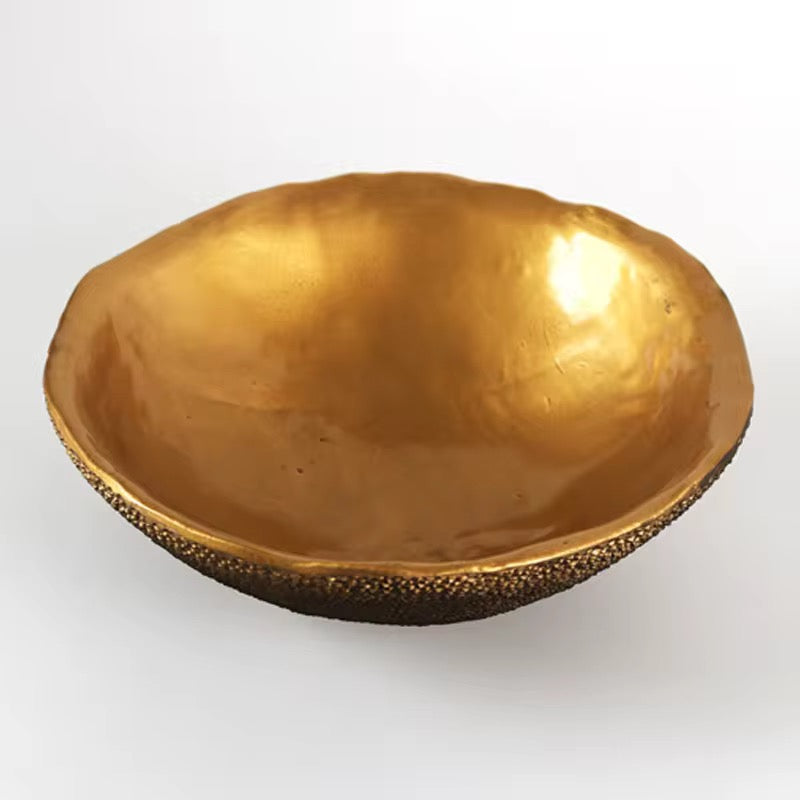 Metal Gold Bowl