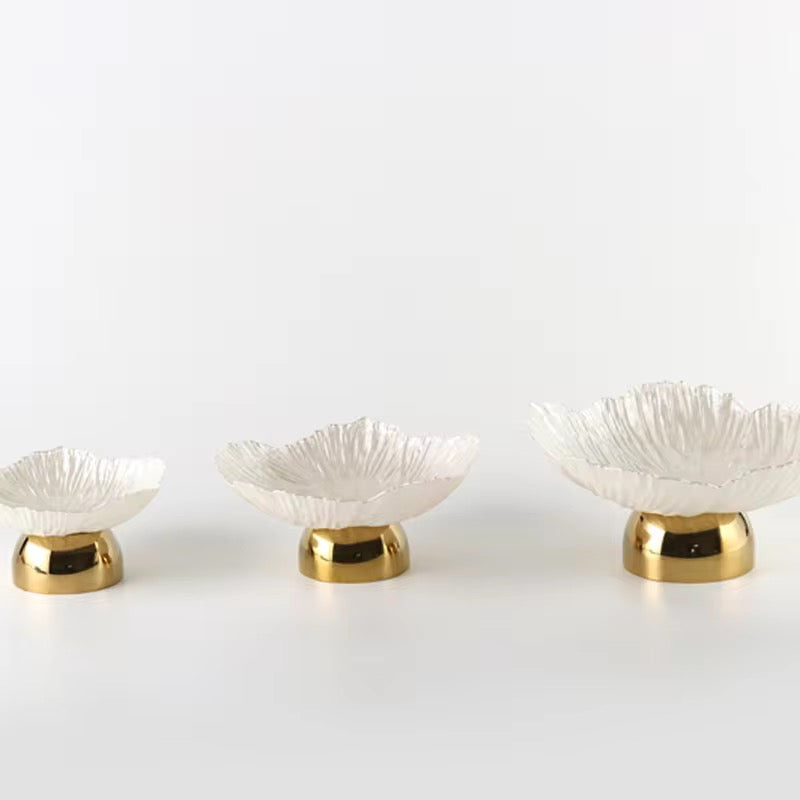 Floral Serving or Decorative Bowl Set