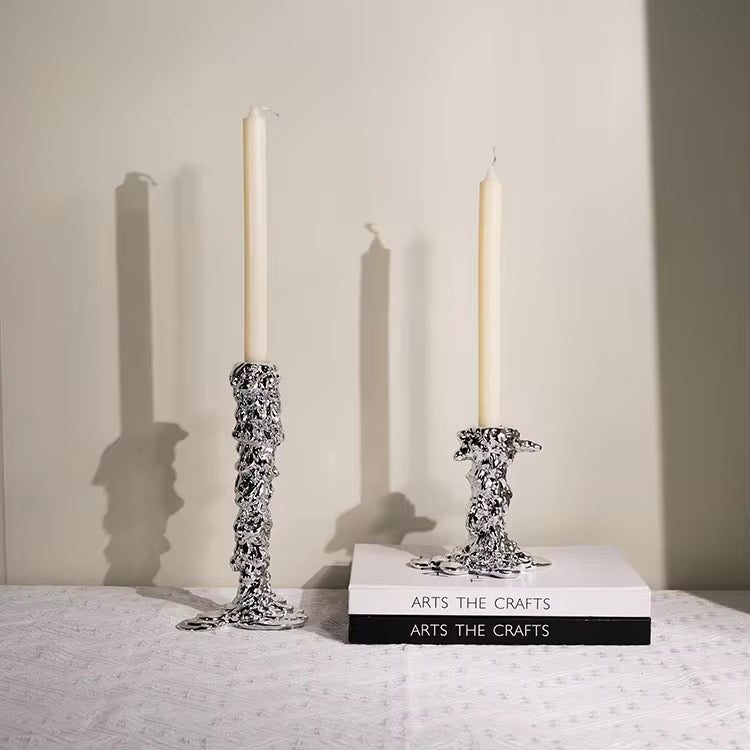 Silver Candle Holder