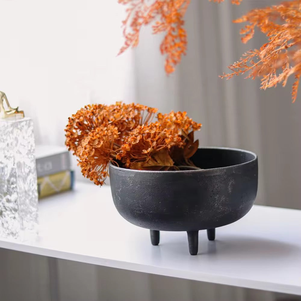 Decorative Black Bowl
