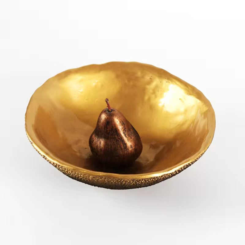 Metal Gold Bowl