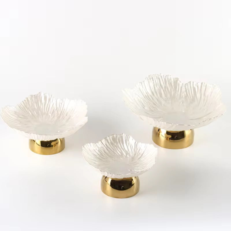 Floral Serving or Decorative Bowl Set