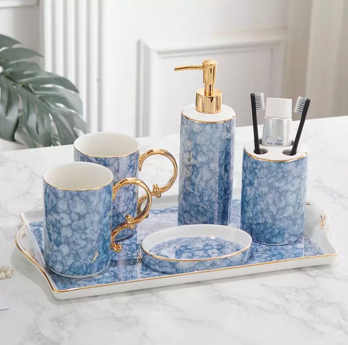 Glacier Luxury Bathware Set