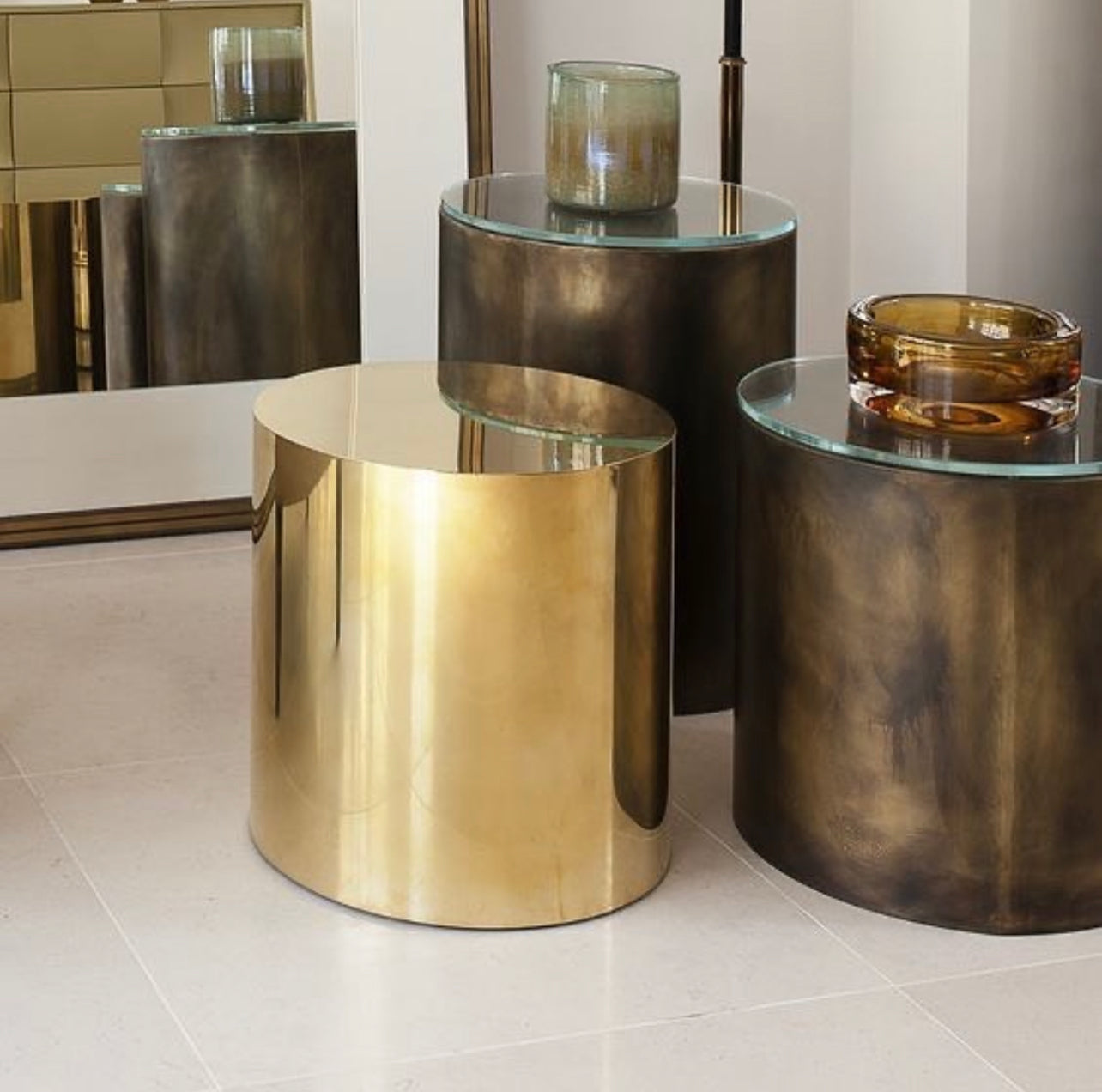 Cubes and Cylinder Coffee Table