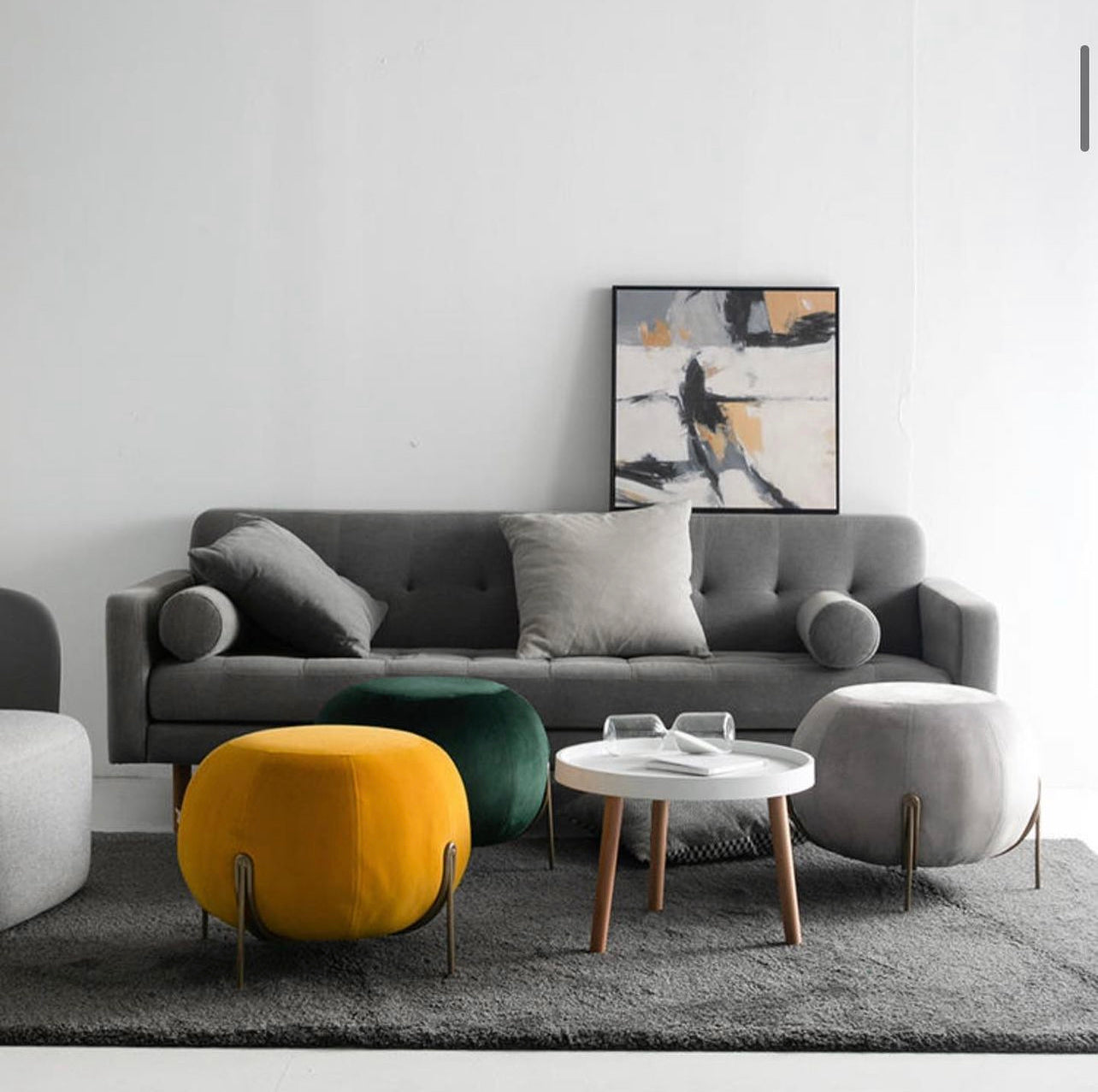 Pompom Ottoman