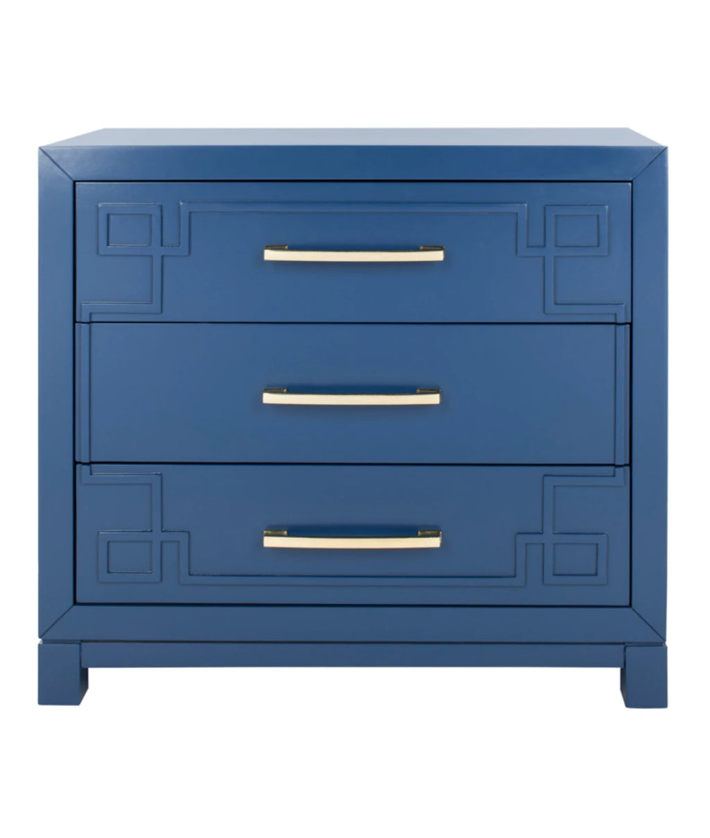 Greek Key Nightstand