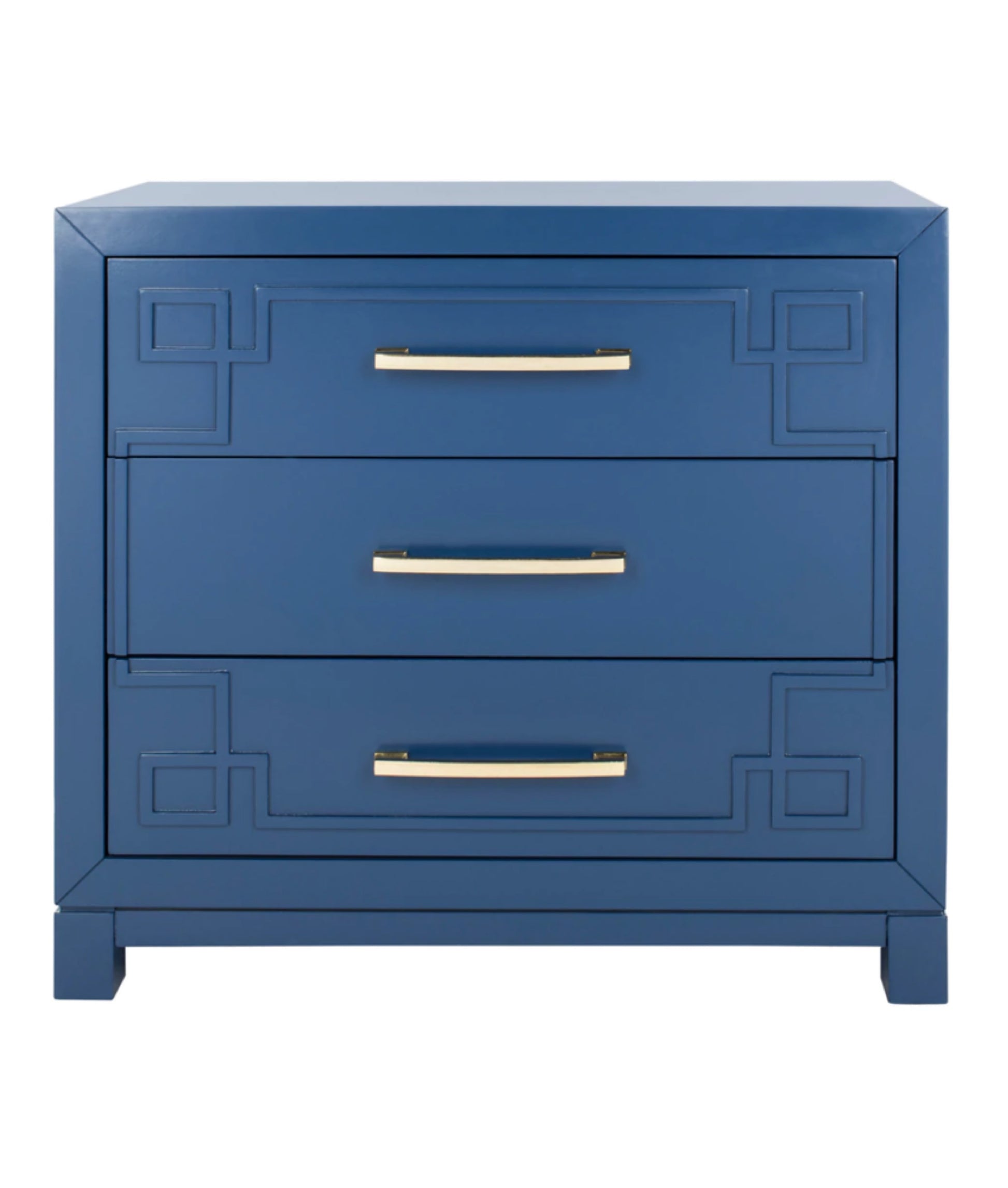 Greek Key Nightstand